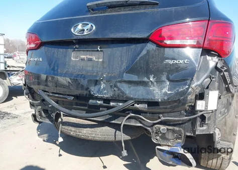 2018 Hyundai Santa Fe Sport 2.4L from USA, damaged, VIN 5XYZU3LB9JG512040